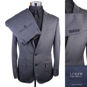 J. Crew Italian Gray Suit